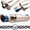 Auto universal dual muffler, aluminum exhaust tips