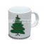 300ml Magical color changing color mug/Magical Christmas Tree Mug/Heat Sensitive Color-changing Mug Cup