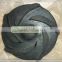 open flexible centrifugal cast iron slurry pump impeller/blower impeller