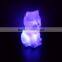 children night light cat animal with led