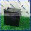 Yageli sqaure black acrylic donation box with lock wholesale