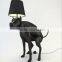 Living room furniture poppy dog shaped modern floor lamps