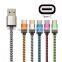 Colorful Nylon braided 3.1 USB-C Cable For Macbook Letv Nokia N1 One plus 2