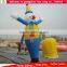 Advertising inflatable air dancer , colorful inflatable dancing man , mini clown inflatible dancer for sale