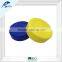 6 colors plastic flat hockey ball