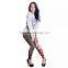 sublimation custom printed leggings / solid color leggings