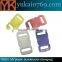 Yukai Hot selling bag accessories side release curved buckle 3/8" for bag