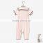 100% Organic Cotton Material Top Quality Baby Rompers