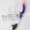 High Quality Colorful Silicon with tempered lens mask and snorkel