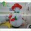 Smile High Quality Lovely Decoration Christmas Inflatable PVC Bright Snowman