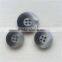 High-grade four hole Grey natural texture fashion resin button for shirt suit jacket