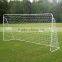 12' x 6' Soccer Goal Football Net Set Velcro Straps Anchor Steel Sports Training