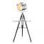 Marine wooden tripod floor lamp & standing lamp & tripod lamp