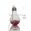 Clear Bulb Shape Hanging Wishing Glass Bottles,Glass Drift Jars With Message
