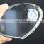 Fish Eye Shape Crystal Clock For Home Decoration