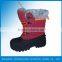 pink kid shoe, leather shoe for girls XD-411