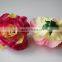 rainbon multi color silk flower heads high quality silk flower