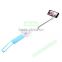 Amazon New Arrival 2 in 1 Portable USB Cooling Fan Wired Selfie Stick with Fan, Extendable Handheld Selfie Stick