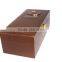 high quality customize leather red wine box