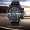 2016 newly High quality sport alloy case chronograph rubber watch