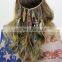 Beach Style Multi-Color Unique Feather Headband