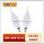 2013 New 3W 4W 5W E14 E27 LED Candle Light with CE&ROHS