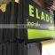 black pvc foam board hanging banner printing