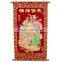 Happiness Given by God Chinese New Year Wall Scroll With Shimmer Luminous Velvet Character