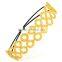 Fashion rhinestone high end quality pretty fashion Embellished Stretch headband hairband