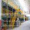 Heavy duty multi-tier mezzanine floor system