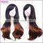 Women Wig Long Hair Heat Resistant Curly Lace Wig Naturel Red
