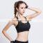 ladies sexy black net bra sets hot sale gym fitness exercise bra