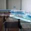 Mineal water bottle flat belt conveyor processing line