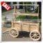 POP Wooden Store Display Cart with Chalkboard
