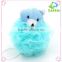 2016 the perfect and beauty animal bath mesh sponge for baby