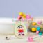 Best Gift for Children Necklace or Bracelet OEM Lovely Cartoon Images on Crystal Vials with Tube to fill Perfume/Essential Oil