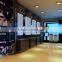 modern optical showcase, wall mounted eyewear display