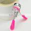 Good Quality Plastic Handle Pink Eyelash Curler With Comb