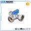 ART.3005 American Standard 1/2"*3/8" Forged Brass Angle Valve with Polished Finish Chrome Plated for Basin and Bathroom Toilet