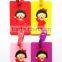 Shape Travel Animation Soft PVC Bag Tag Cute Cartoon Luggage Tags Rubber