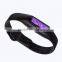 LCD smart watch, E6 silicone watch band sports wristband lcd smart watch
