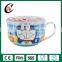 Hot sale cheap ceramic bowl soup bowl with handle wholesale