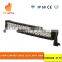 factory wholesale 120w 6500k ce rohs crees curved led light bar for trucks