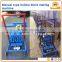 Portable cheap manual hollow block making machine with 2-4pcs per time