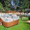 Sexy Hot Tub Massage Spa,acrylic European Design Spa Bathtub,5 People Square Hot Tub Spa