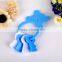 2015 hot selling baby toy rattle baby toys plastic blue