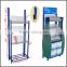 SSW-CM-125 3/4/5-Layer Wire Mesh Beverage Display Shelf for Retail Store Shopping Mall