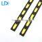 2016 Factory Price High Power 12V Slim Metal housing LED COB DRL Day Light for Car
