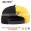 Custom Flat Brim Rasied 3d Embroidery Snapback Cap