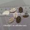 brass JEWELRY Tags in plating